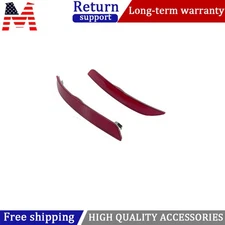 2Pcs Bumper Reflector Left & Right Fits For BMW F10 5 Series New Rear M Sport