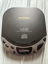 Koss CDP617 Portable CD Player FOR PARTS