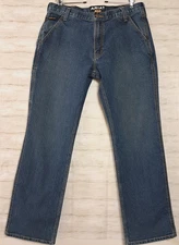 Ariat M4 Rebar Work  Carpenter Jeans Utility Stretch Boot Cut Men 36 X 34*