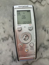 Olympus VN-4100PC Handheld Digital Voice Recorder Tested Working No Batteries