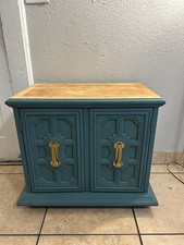 Vintage Heirloom Nightstand Solid Wood Table