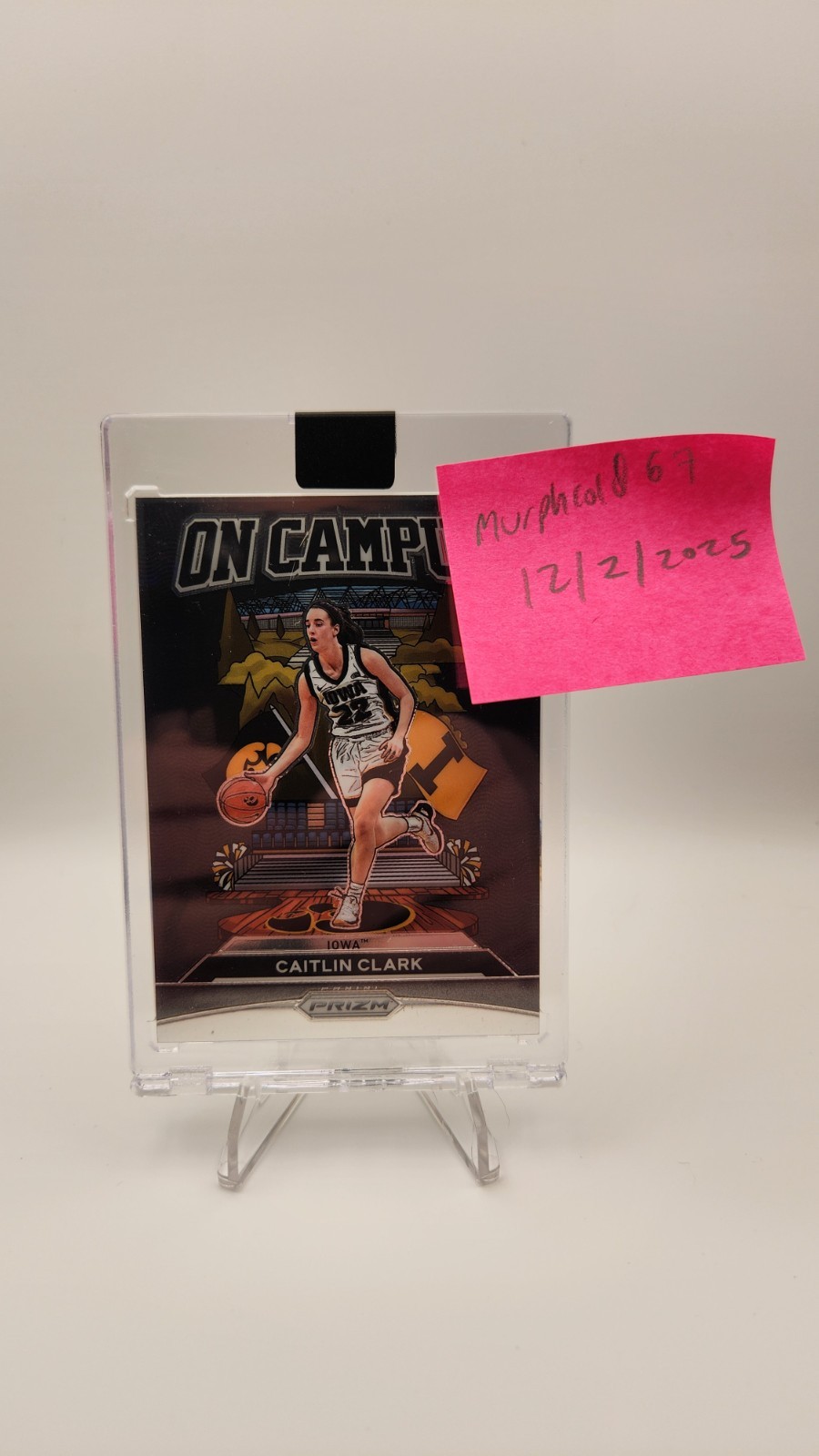 2024 Panini Caitlin Clark Collection - On-Campus Caitlin Clark #CC-T2 (RC) 