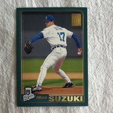 Topps Mac Suzuki Kansas City Royals MLB Baseball Card #557 2001 Base Set