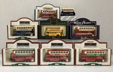 Lledo Days Gone, Hamleys, and House of Elliot & Buses Die Cast Collection of 8