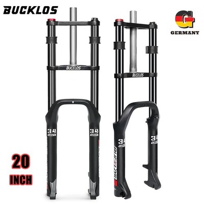 MTB Beach/Elektro Fahrrad Federgabeln 20*4,0 Zoll 180mm Federweg Scheibenbremse