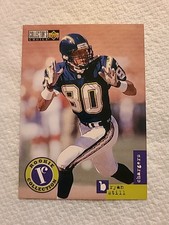 1996 Upper Deck Bryan Still #U26 Rookie San Diego Chargers Football Card. rookie card picture