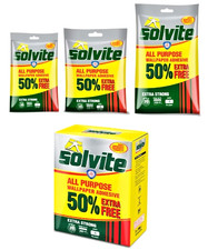 Solvite All Purpose Wallpaper Paste Extra Strong Adhesive Easy Mix Glue