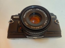 Vintage Praktica BCA Electronic 35mm SLR Camera Pentacon Prakticar f2.4 Lens