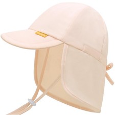 Adjustable Baby Sun Hats with UPF50  Neck Flap Protection - Perfect Swim  ...