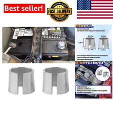 Effective Battery Post Shims - 2pcs Lead Sleeves for Positive Negative Posts