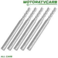ALL-CARB 5 Pack 3/32" 4 Flute 3/8" LOC 1-1/2" Overall Length Carbide End Mill