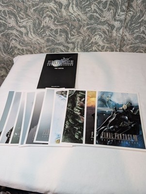 Final Fantasy VII: Advent Children The Novel + Set Of 10 Postcards