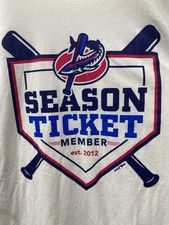 Pensacola Florida Blue Wahoos Season Ticket Member 2012 Baseball T-shirt L