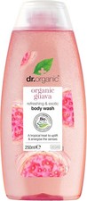 Dr Organic Guava Body Wash, Shower Gel, Mens, Womens, Natural, Vegan
