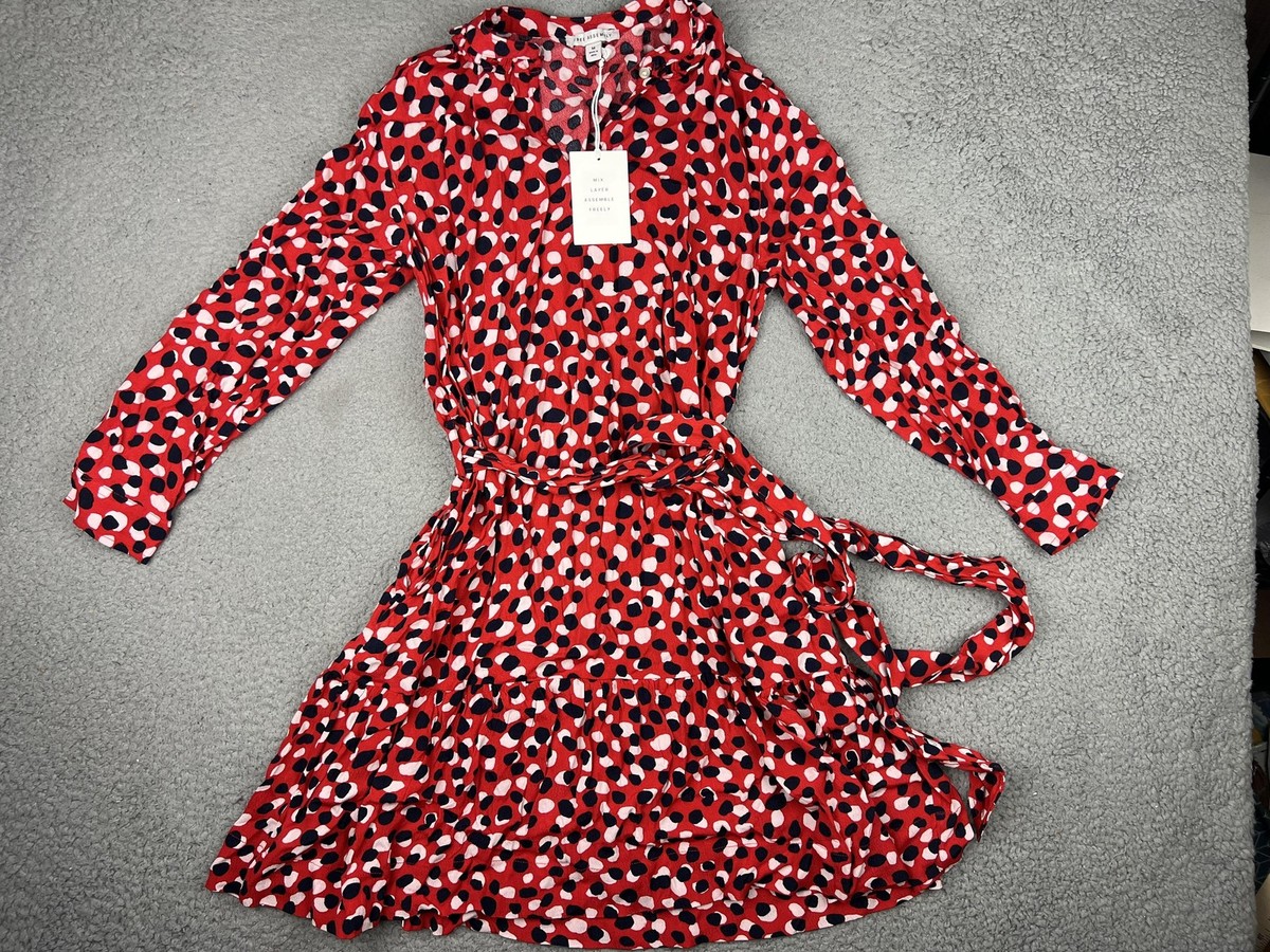 free assembly red dress Lowkey obsessed with Free Assembly  @walmart please carry plus sizes in  store  #walmart #plussize #plussizefashion