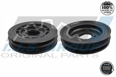 IJS GROUP Riemenscheibe Kurbelwelle für Opel Astra F F75 F35 F48 F08 F69 