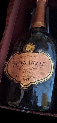 Laurent Perrier Grand Siecle Rose Champagner 0,75 Liter Year 1988 Alexandra