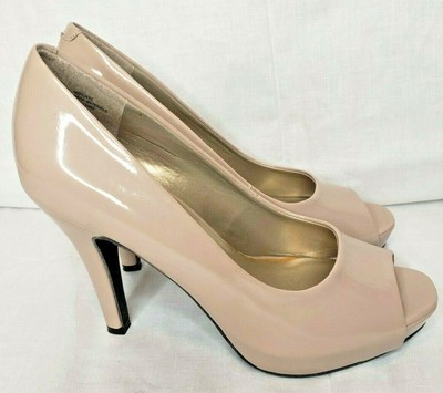 nude 4 inch heels