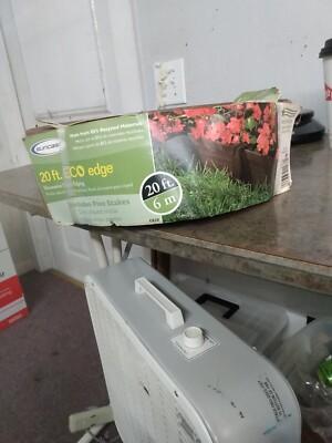 Suncast Quick Edge QE20 Interlocking Landscape Edging with 40- 6  Resin Sections