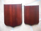 wooden base for military crest type SCUDO air force navy