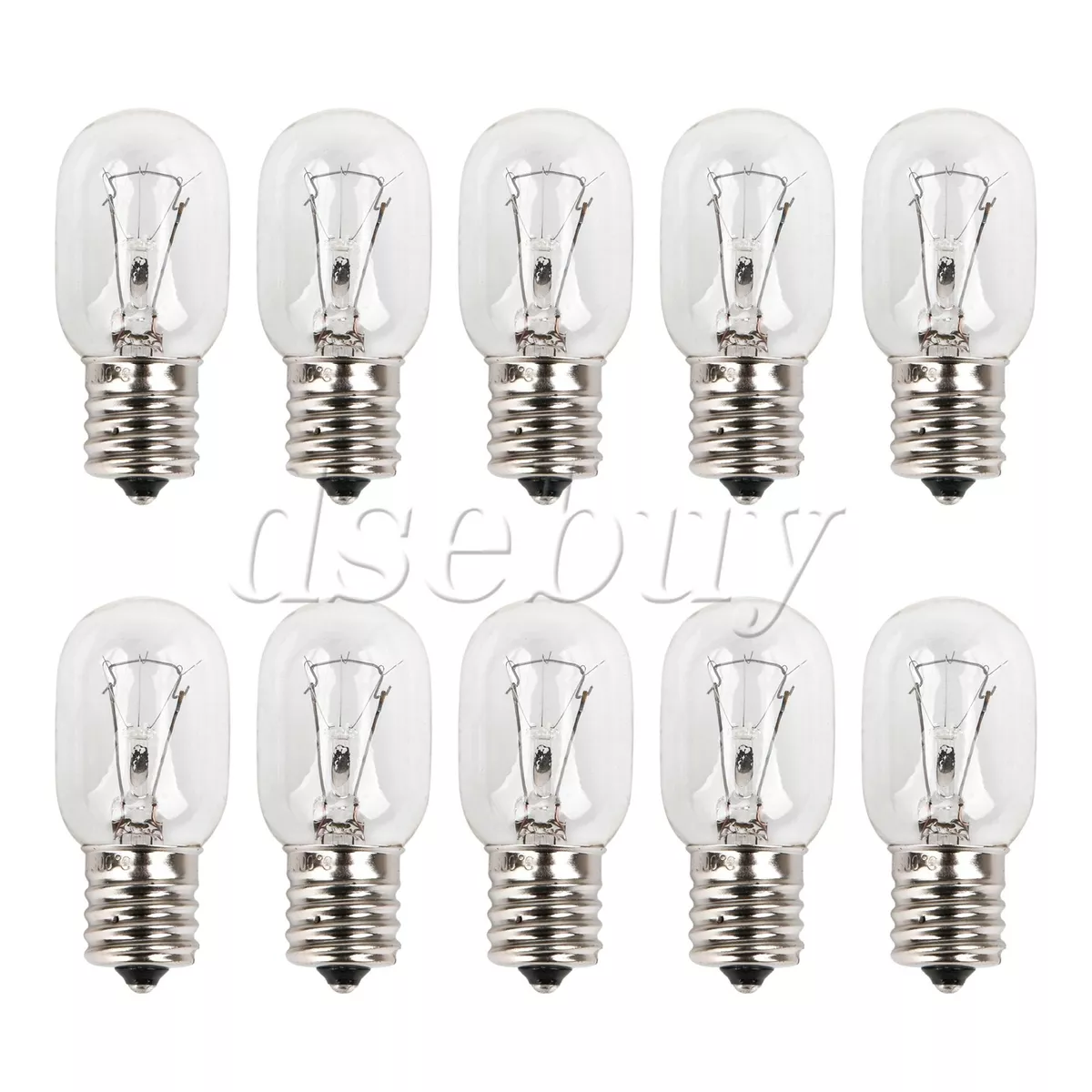 10 Pieces 8206232A Microwave Oven Light Bulb Replacement for