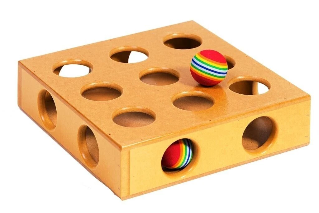 SmartCat Cat Toy Box Hide & Seek Ball Indoor Game Interactive
Opens in a new window or tab