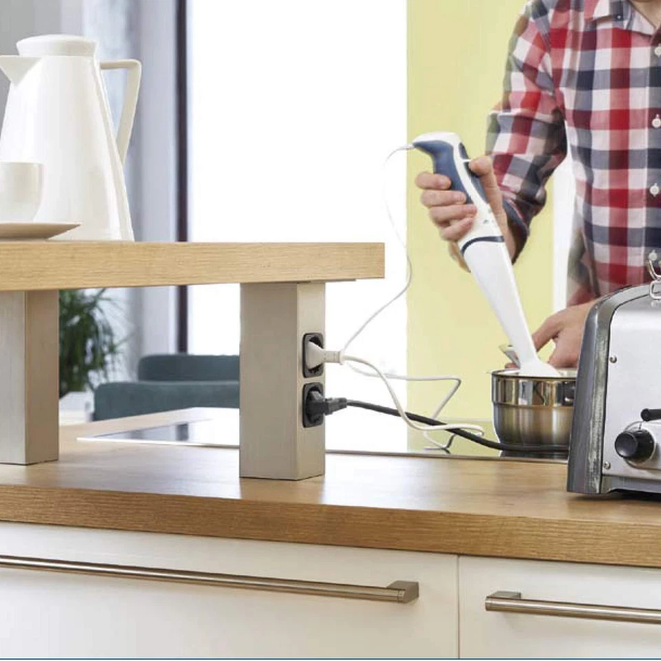 Barkonsole schräg gerade Thekenfuß Tresenstütze Stützfuß Küchentheke von SOTECH - Bild 3 von 4