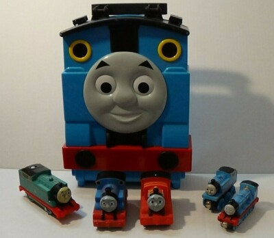 Thomas Train Engine & Friends Big Lot Figures Carrying Case Guillane 2014 2008