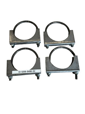 (LOT of 4) NEW Nickson 17131 Exhaust Clamps - 4''