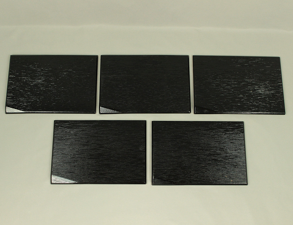 Tray (10) - Echizen Lacquerware Large and Small Square Tea Tray VA450