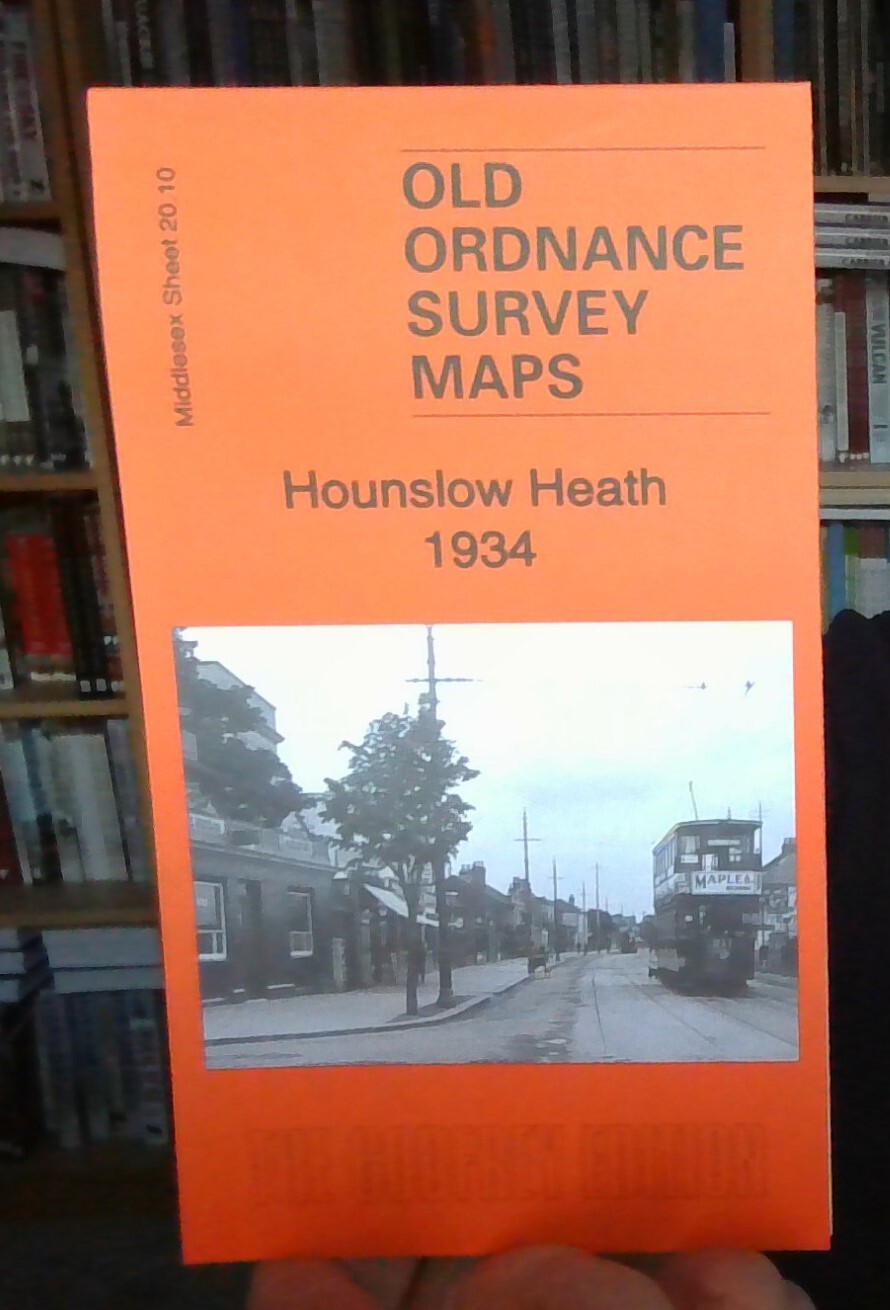 MAP OF Hounslow Heath 1934: Middlesex Sheet 20.10 by Tony Painter NEW