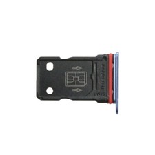 Replacement Dual Sim Card Tray For OnePlus 7T - Glacier Blue