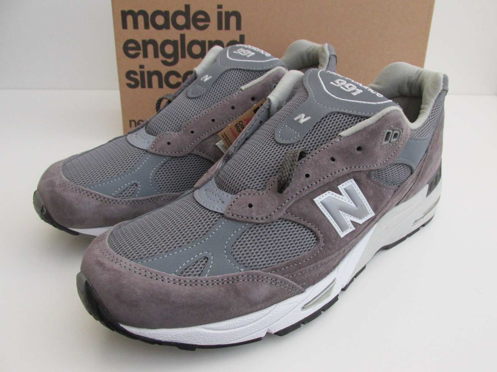 BNIB NEW BALANCE 991 GSU GREY rrp RARE 6d6198 BNIB NEW BALANCE 991 GSU GREY rrp RARE 6d6198