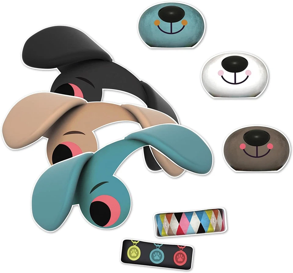 New in Tin Janod Zoonimooz Dog Action Memory Card Game Match Game Kids Toy - Image 3 of 3