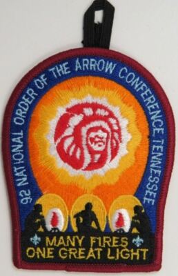 1992 National OA Conference (NOAC) Patch with loop [S168]