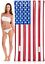 thumbnail 3  - Water Inflatable Pool Floats American Flag Floaties Swimming Pool Raft Lounge US