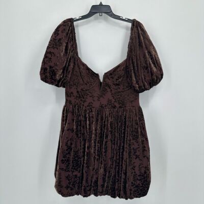 brown puffball dress Nellie Maxi Dress | Brown Polka Dot | Womens