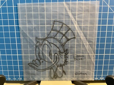 Disney Dagobert Original pencil artwork by American Disney artist Patrick Block