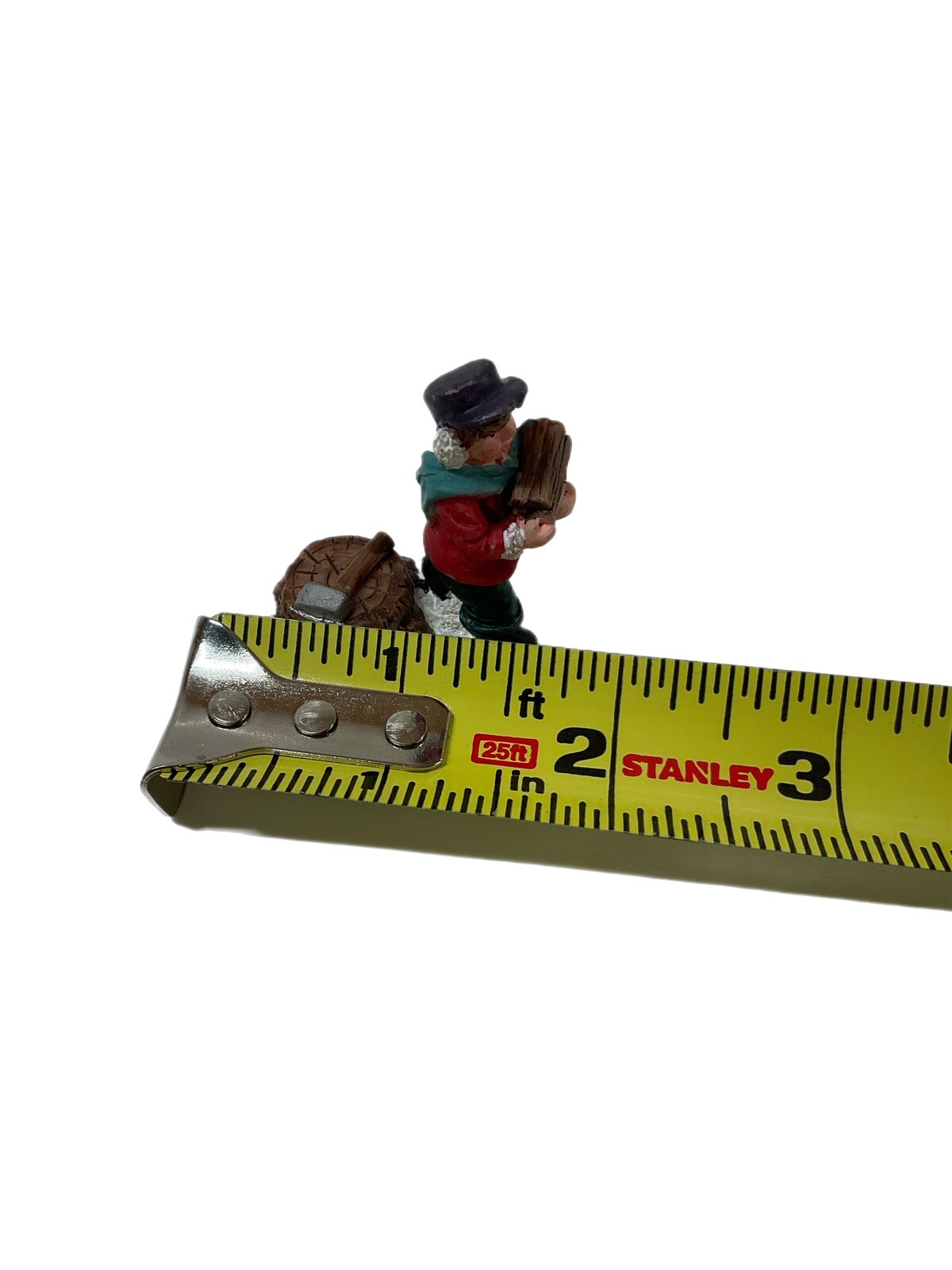 Vintage Christmas Village Scene People Ceramic Figurines Lot 4 eBay