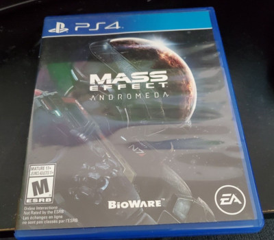 PS4 - GAME - MASS EFFECT ANDROMEDA (CASE + GAME)
