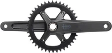 microSHIFT Sword 1x Crankset - 170mm, 10-Speed, 42t, 110 Asym BCD,  24mm Spindle