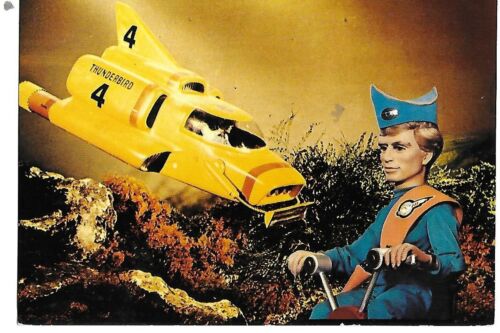 Original Thunderbirds postcard Thunderbird 4 & Gordon - Picture 1 of 1