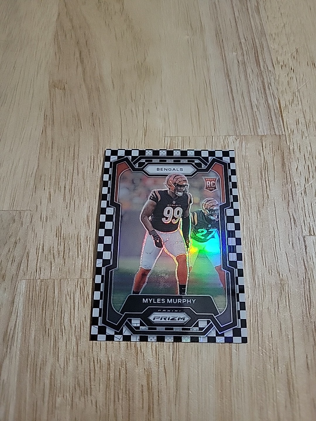 2023 Prizm MYLES MURPHY Black & White Checkerboard Prizm #320 Rookie RETAIL SSP