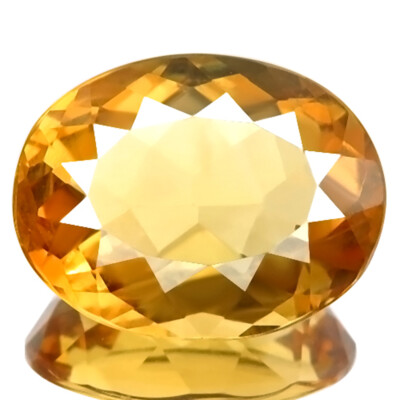 5.04ct NATURAL 5A+YELLOW BERYL AQUAMARINE OVAL 13x10mm REAL VIBRANT DAZZLING GEM