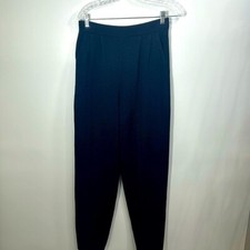 St. John Separates Santana knit blue pants size 10