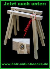 Stützböcke 2 Stück,Holzbock, Montagebock,  Schreinerbock, Arbeitsbock, 
