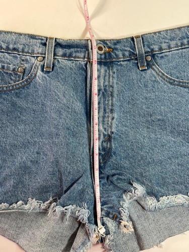 NWOT Vintage Levi’s SilverTab Lean Womens Denim Shorts SZ 13/14 (31x2) USA MADE! - Picture 9 of 9