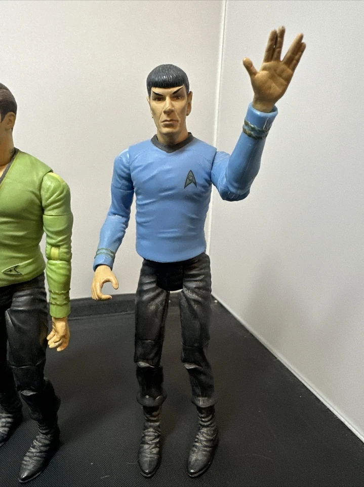 Figuras de acción Art Asylum Star Trek serie original Wave One Kirk Spock McCoy Foto 4 de 4