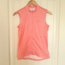 Pearl Izumi SELECT Escape Sleeveless Graphic Jersey Peach Orange Dot Size S