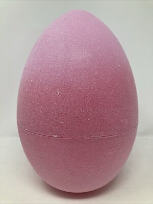 10  Pink Glitter Egg For Easter. Fillable Egg From Creatology. Only 1 Egg